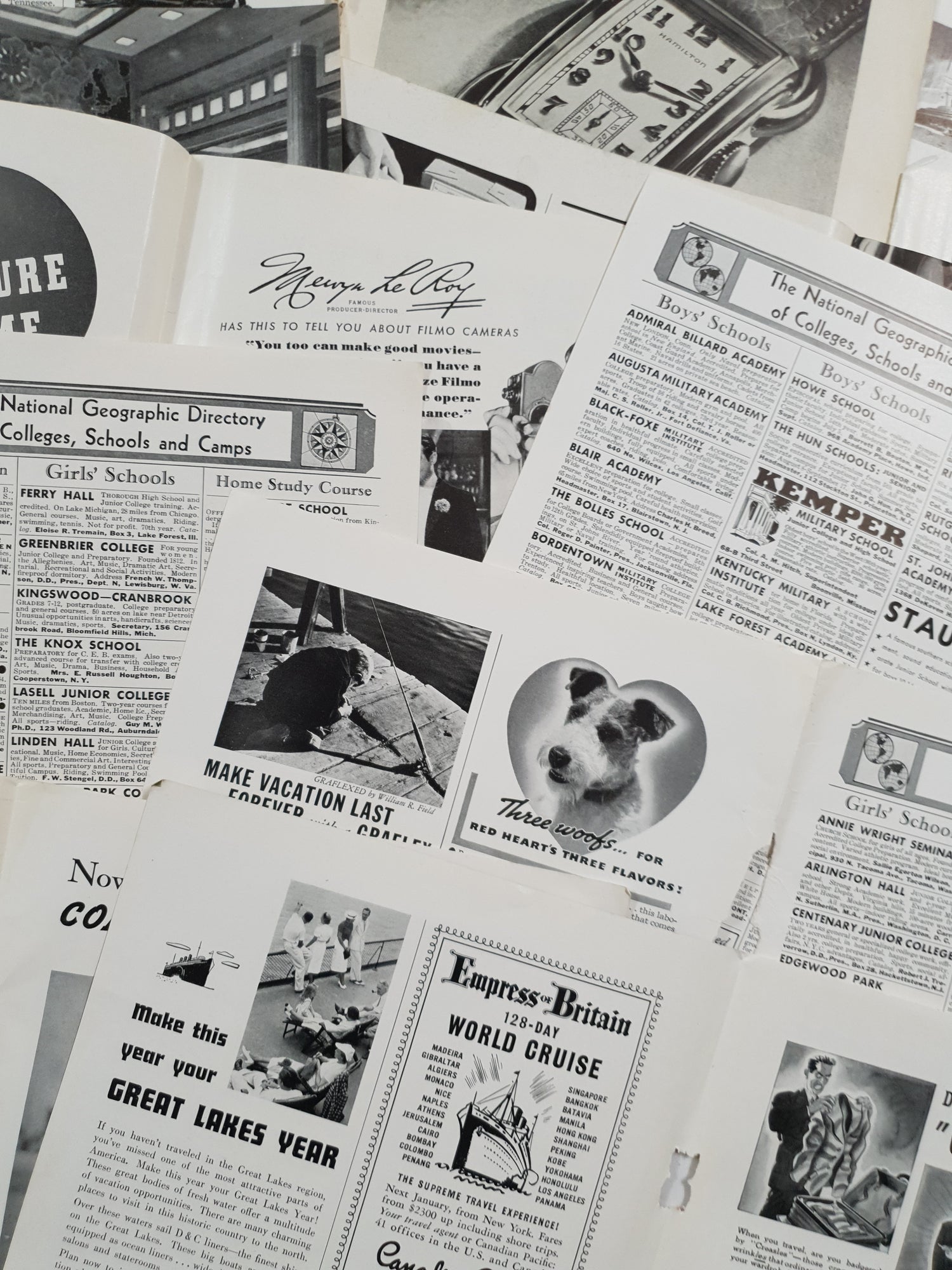 Authentic Vintage Advertisement Pages Pack - DN