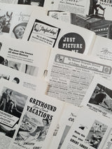 Authentic Vintage Advertisement Pages Pack - DN
