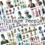 Vintage People - Set One - DI-10234 - Digital Download