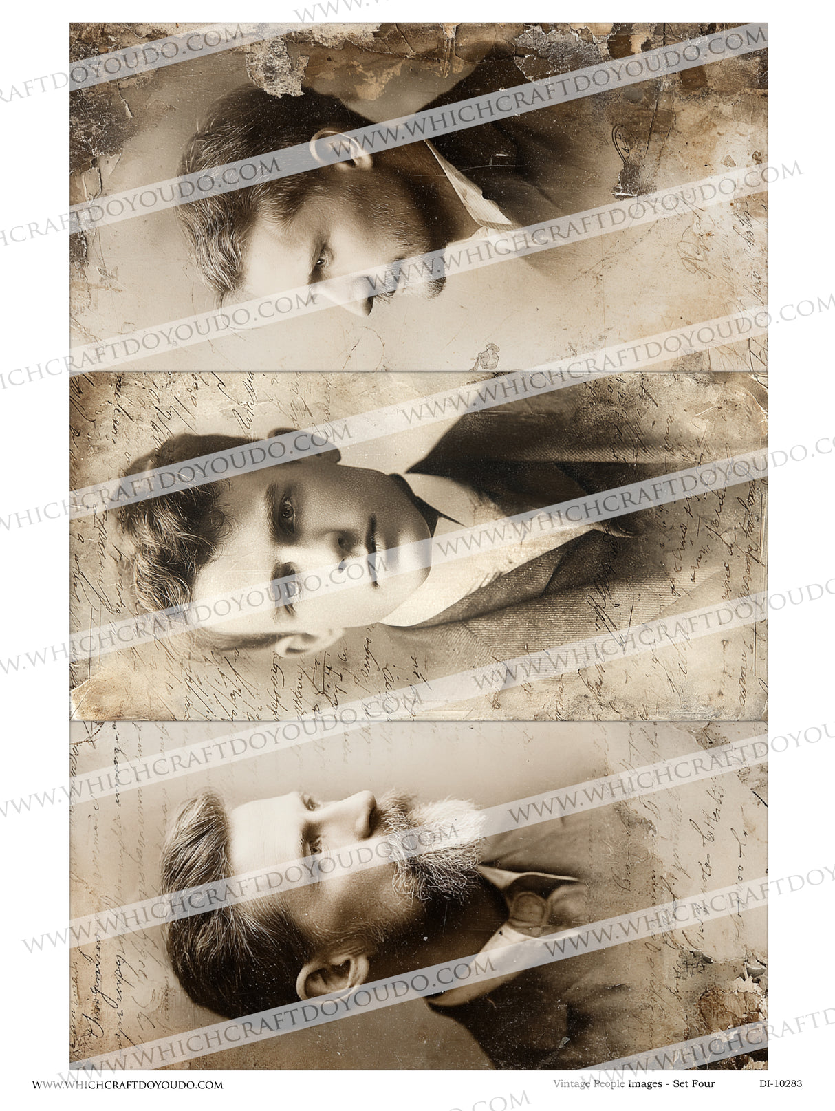 Vintage People Images - Set Four - DI-10823 - Digital Download