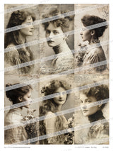 Vintage People Images - Set Four - DI-10823 - Digital Download