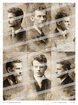 Vintage People Images - Set Four - DI-10823 - Digital Download