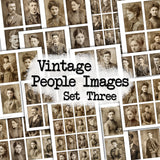 Vintage People Images - Set Three - DI-10314 - Digital Download