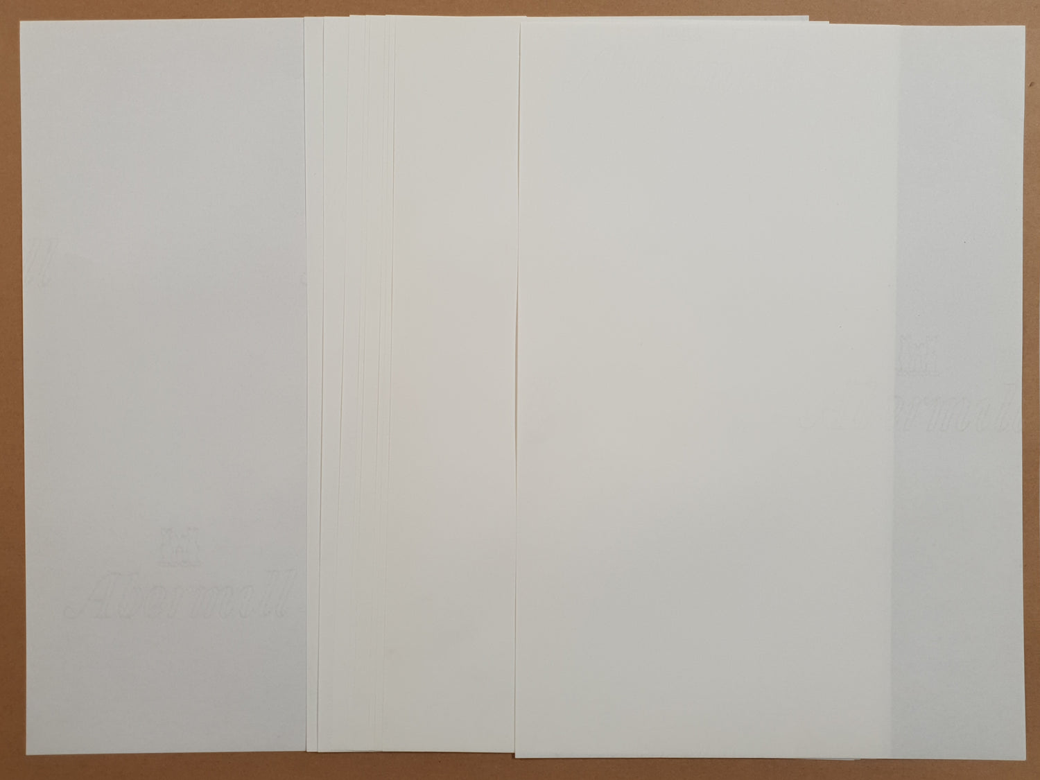 Vintage Abermill 70gsm Watermarked Paper – Set of 10 Sheets