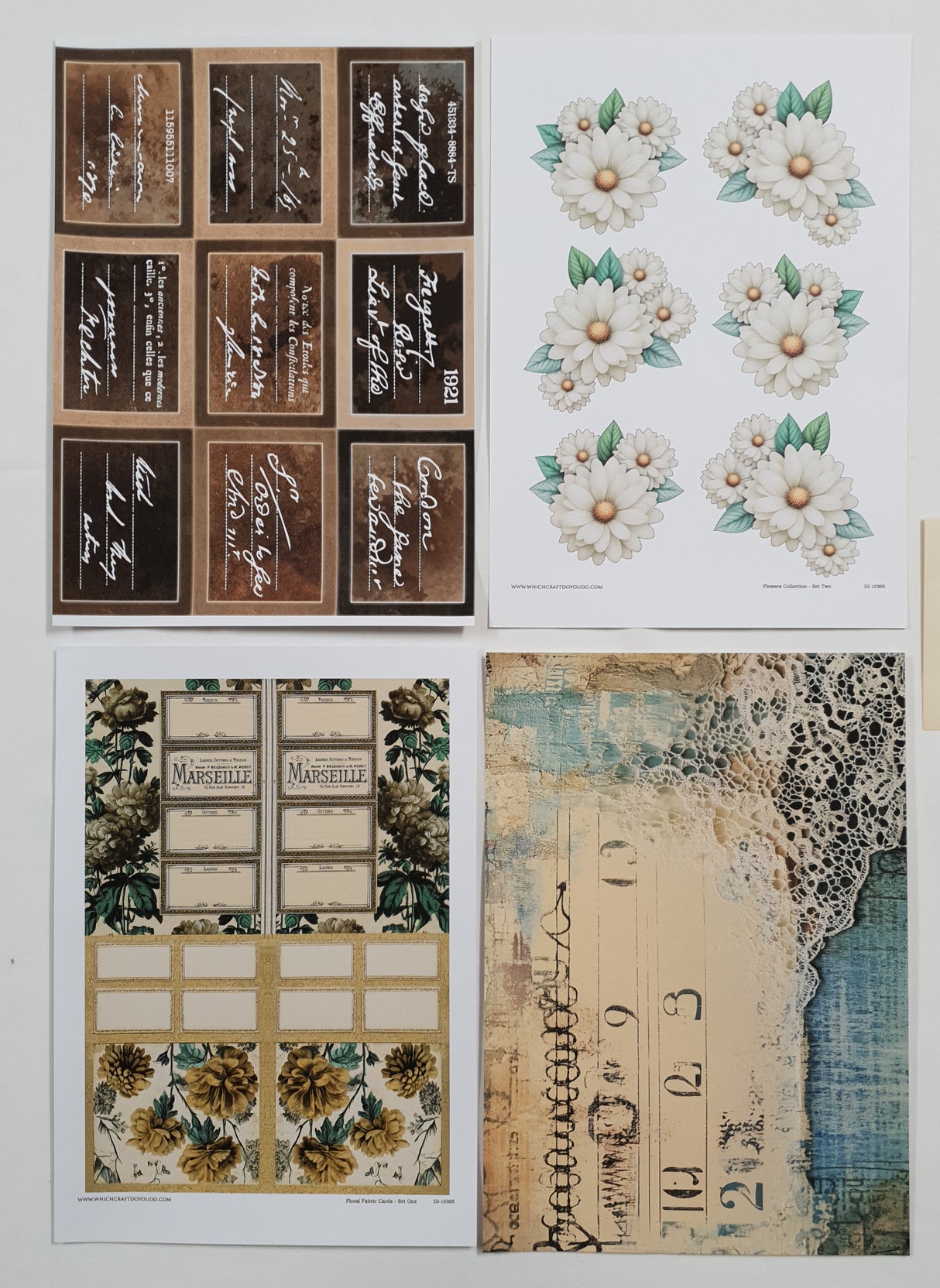 Whichcraft Prints Pack - WB