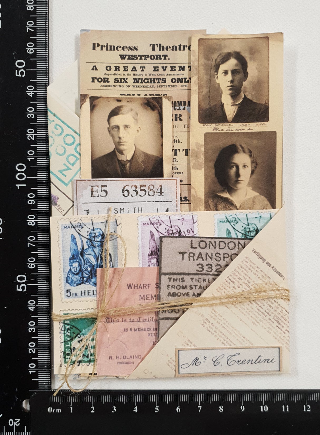 Mini Assorted Ephemera Pack - WV