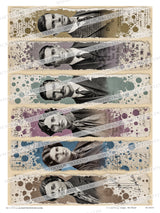 Vintage Image Strips - Set Three - DI-10319 - Digital Download