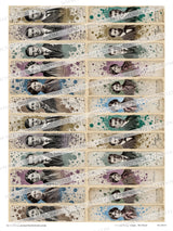 Vintage Image Strips - Set Three - DI-10319 - Digital Download