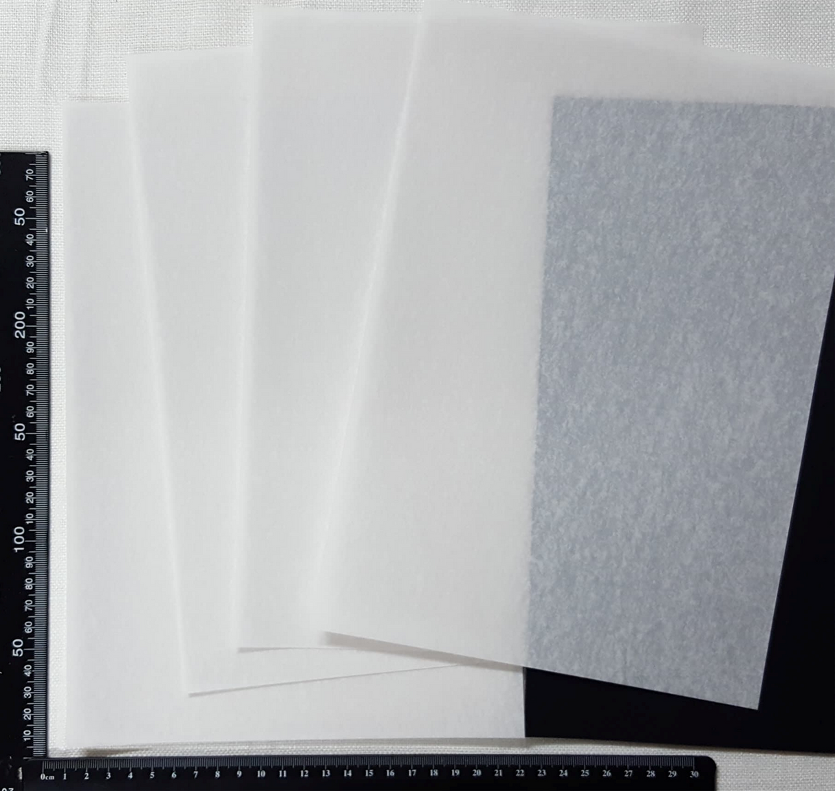 Vellum - Set of 5 - White Speckled