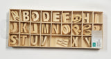 Wooden Embellishments - Alphabet