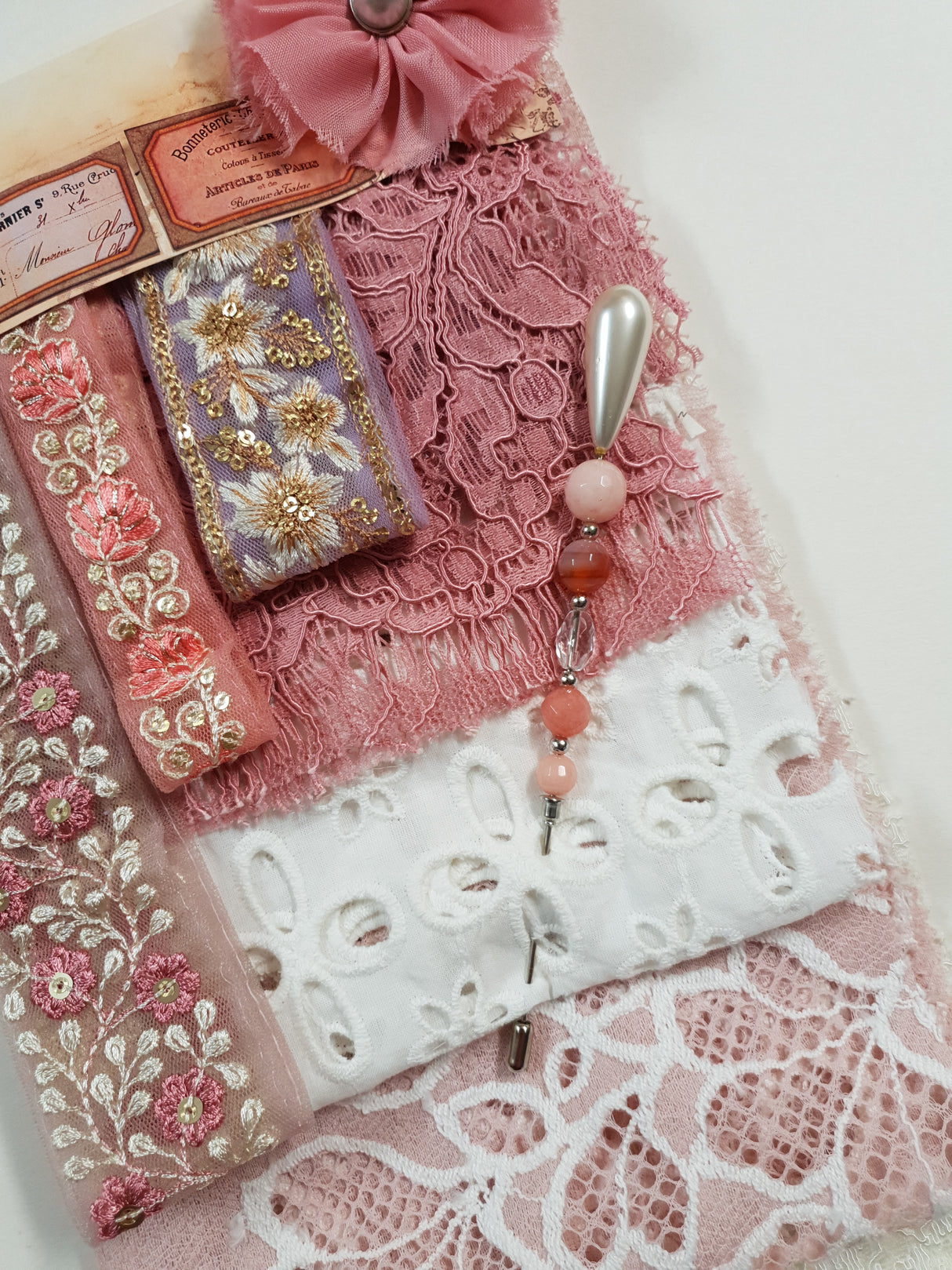 Luxury Lace Sampler - YA