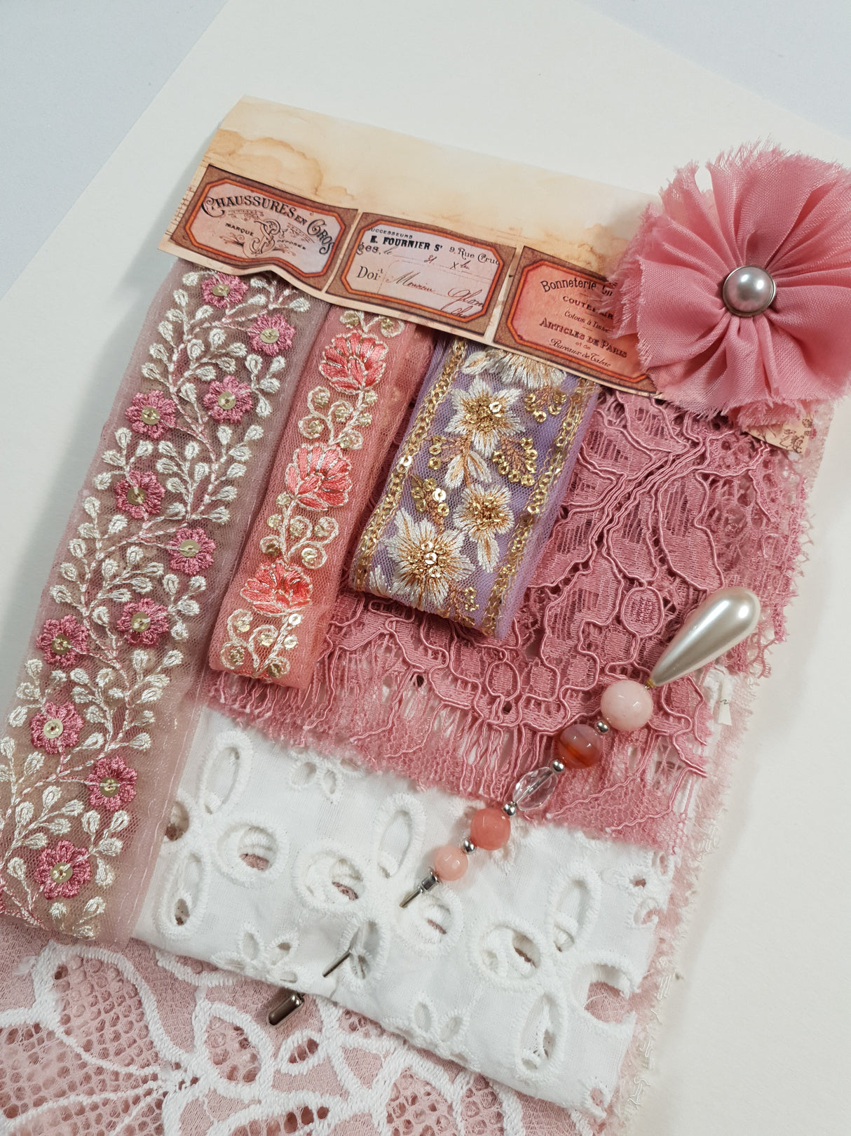 Luxury Lace Sampler - YA