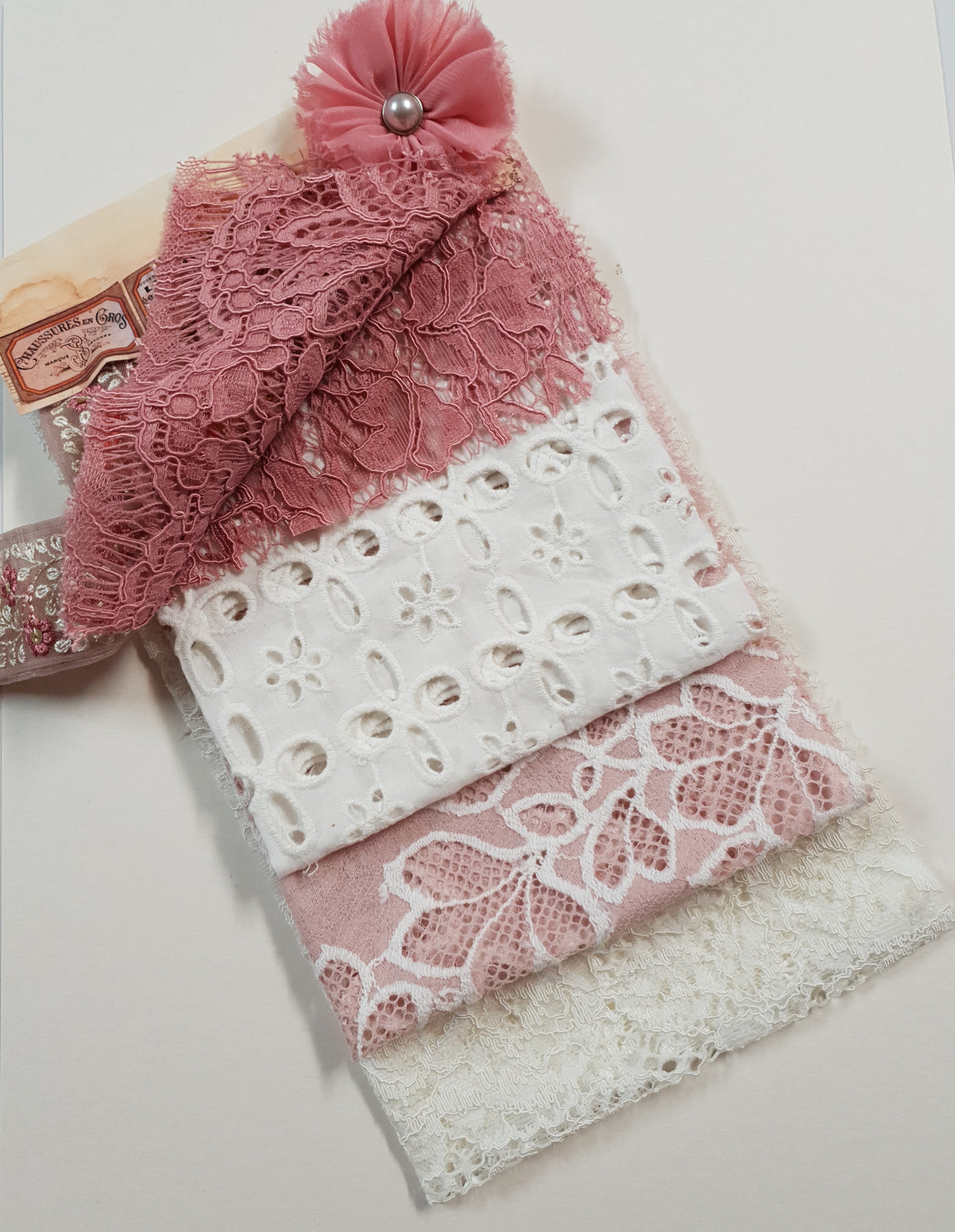 Luxury Lace Sampler - YA