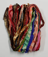 Reclaimed Sari Ribbon Hank - Unique - YT