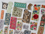 Assorted Embroidered Trim Scraps Pack - ZB