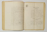 Authentic Antique French 1894 Notaire Document - ZC