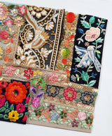 Assorted Embroidered Trim Scraps Pack - ZD