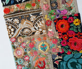 Assorted Embroidered Trim Scraps Pack - ZD