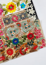 Assorted Embroidered Trim Scraps Pack - ZE