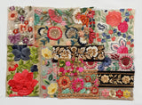 Assorted Embroidered Trim Scraps Pack - ZI