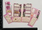 Floral Fabric Sampler Folio - ZR