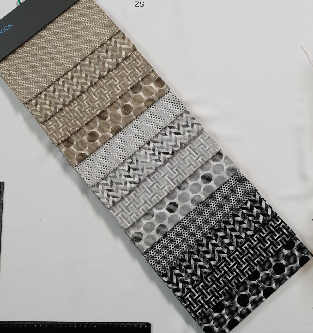 Fabric Sample Swatch Book - ZS