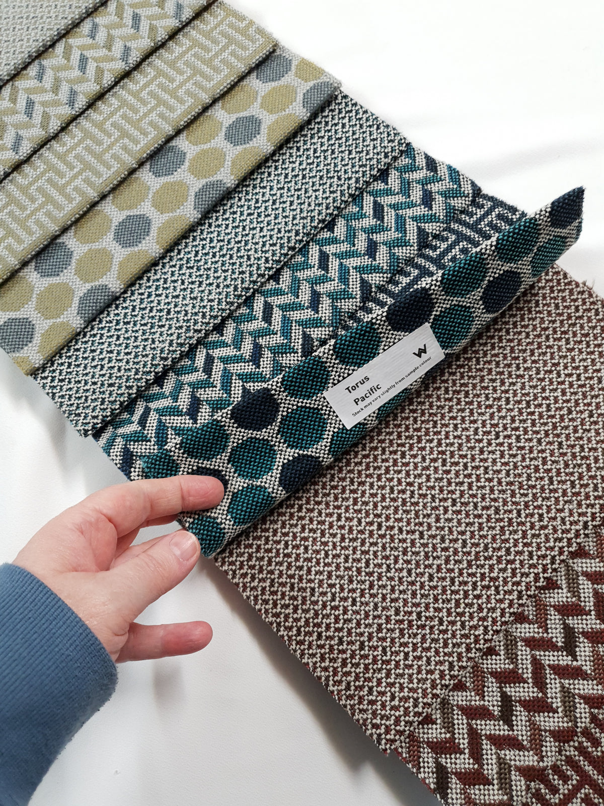 Fabric Sample Swatch Book - ZS