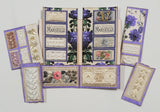 Floral Fabric Sampler Folio - ZS