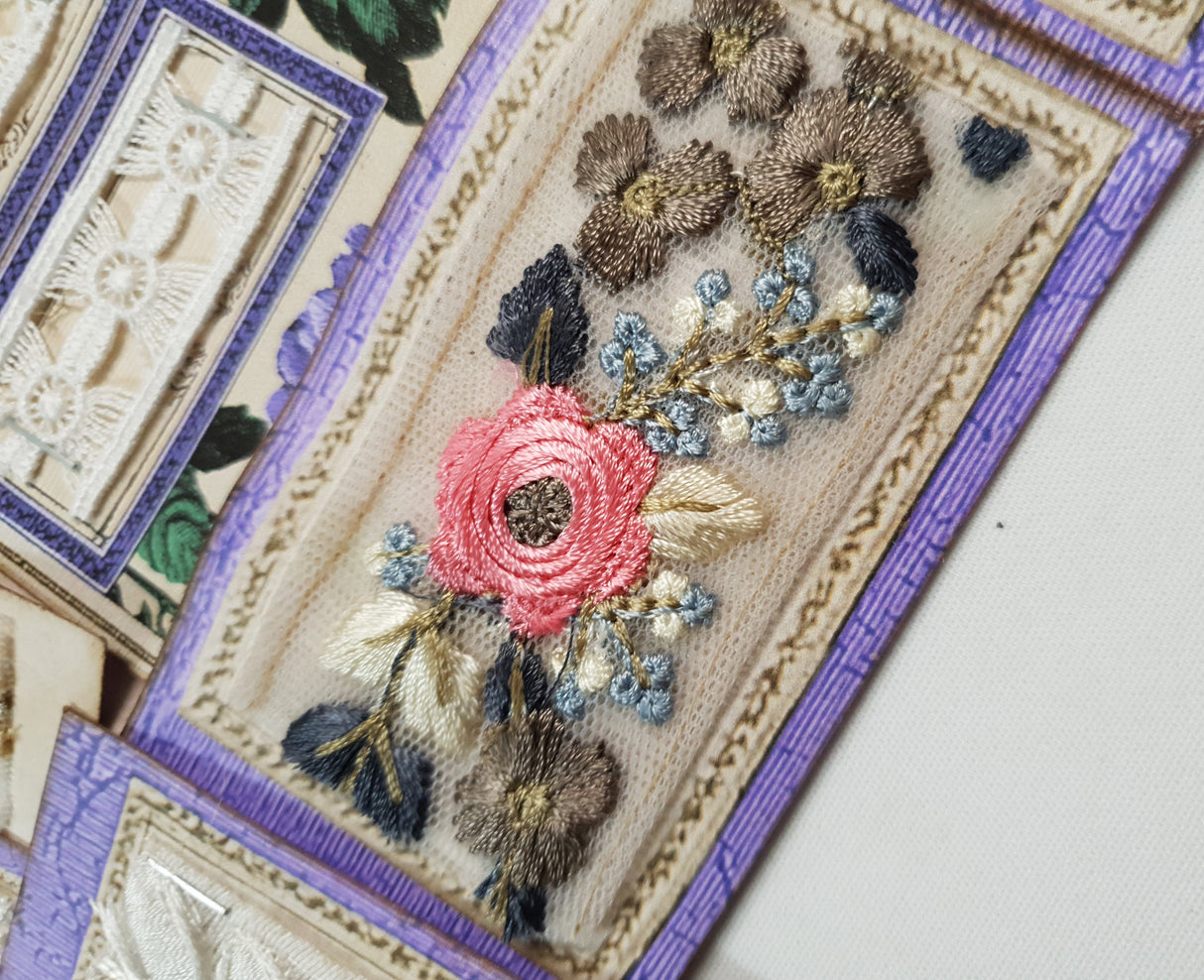 Floral Fabric Sampler Folio - ZS