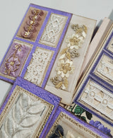 Floral Fabric Sampler Folio - ZS