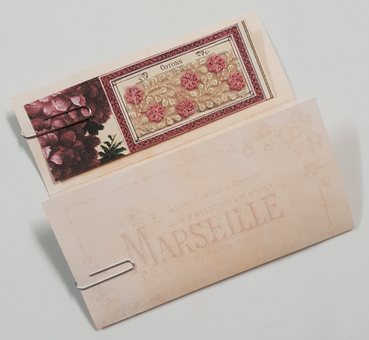 Floral Fabric Sampler Document - ZT