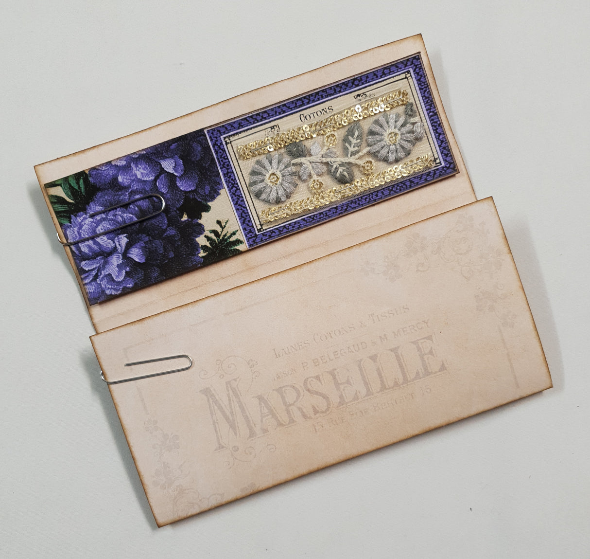 Floral Fabric Sampler Document - ZU