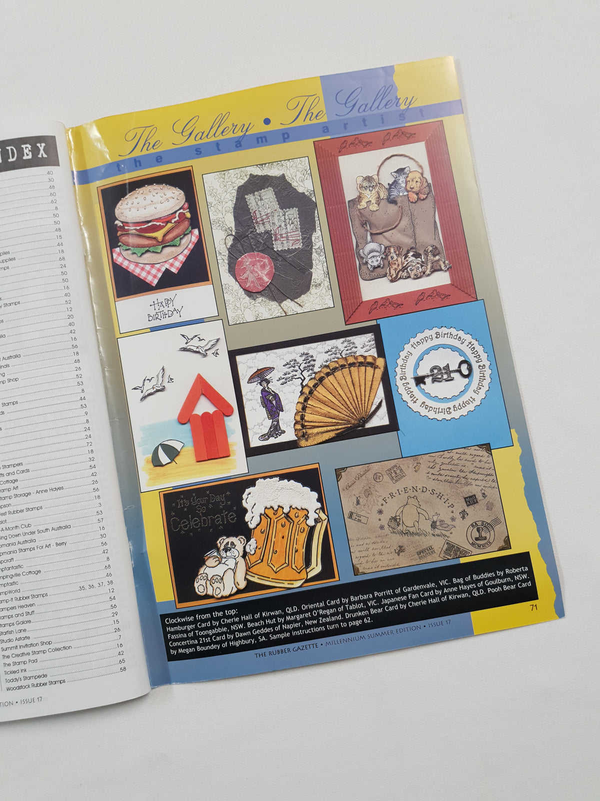 Vintage Magazine - The Rubber Gazette - ZV