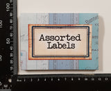 Tin of Assorted Labels - 30 Pieces