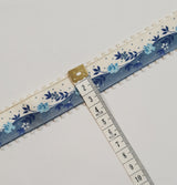 Authentic Vintage Trim - Blue - 1 Meter