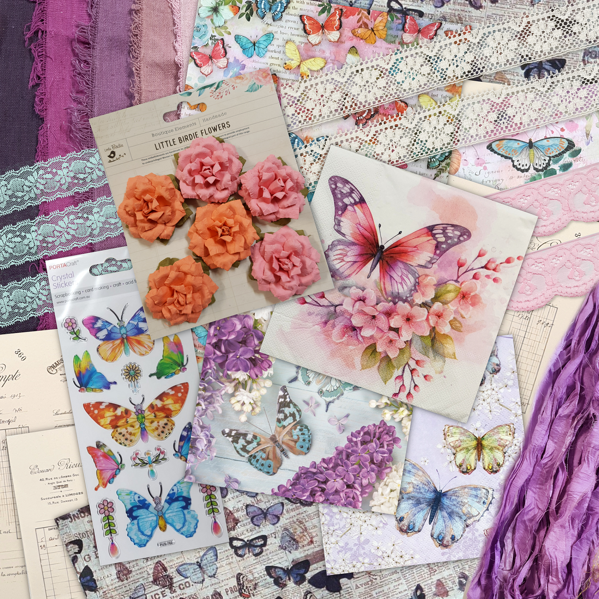 Whichcraft Box of Goodies - Limited Edition Box - Butterfly
