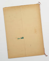 Authentic Antique French 1888 Notaire Document - BZ