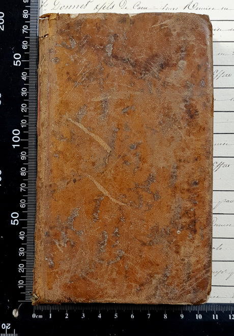 Authentic Antique French Book - CV