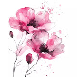 Decoupage Napkin - (DN-8104) - Fiori Delicati - Pink