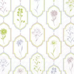 Decoupage Napkin - (DN-8098) - Philipa - Light Green