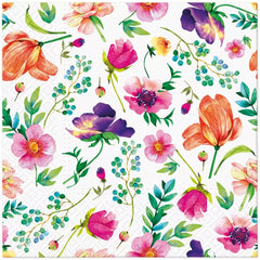 Decoupage Napkin - (DN-8132) - Flower Arrangement
