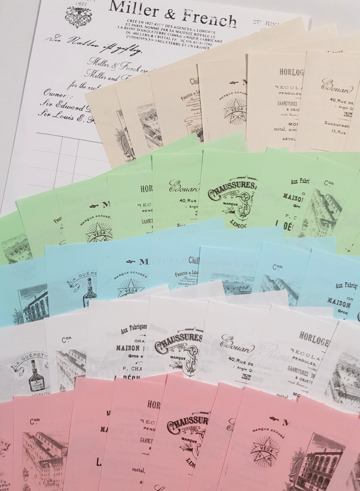 Faux Vintage Invoice - Mega Pack