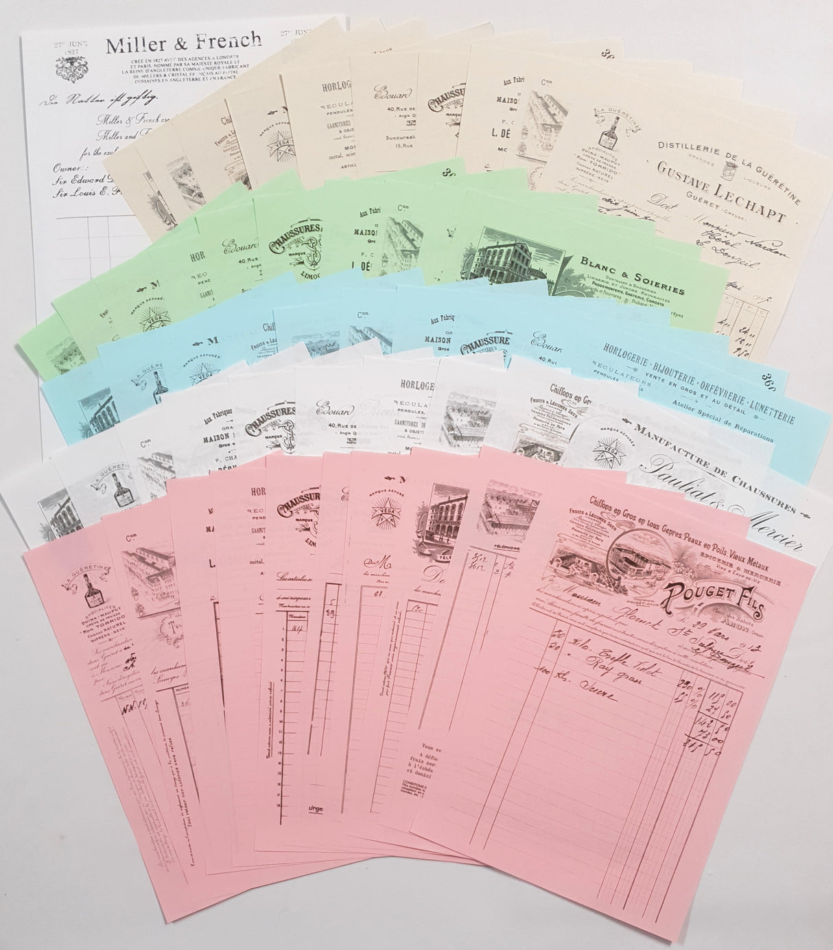 Faux Vintage Invoice - Mega Pack