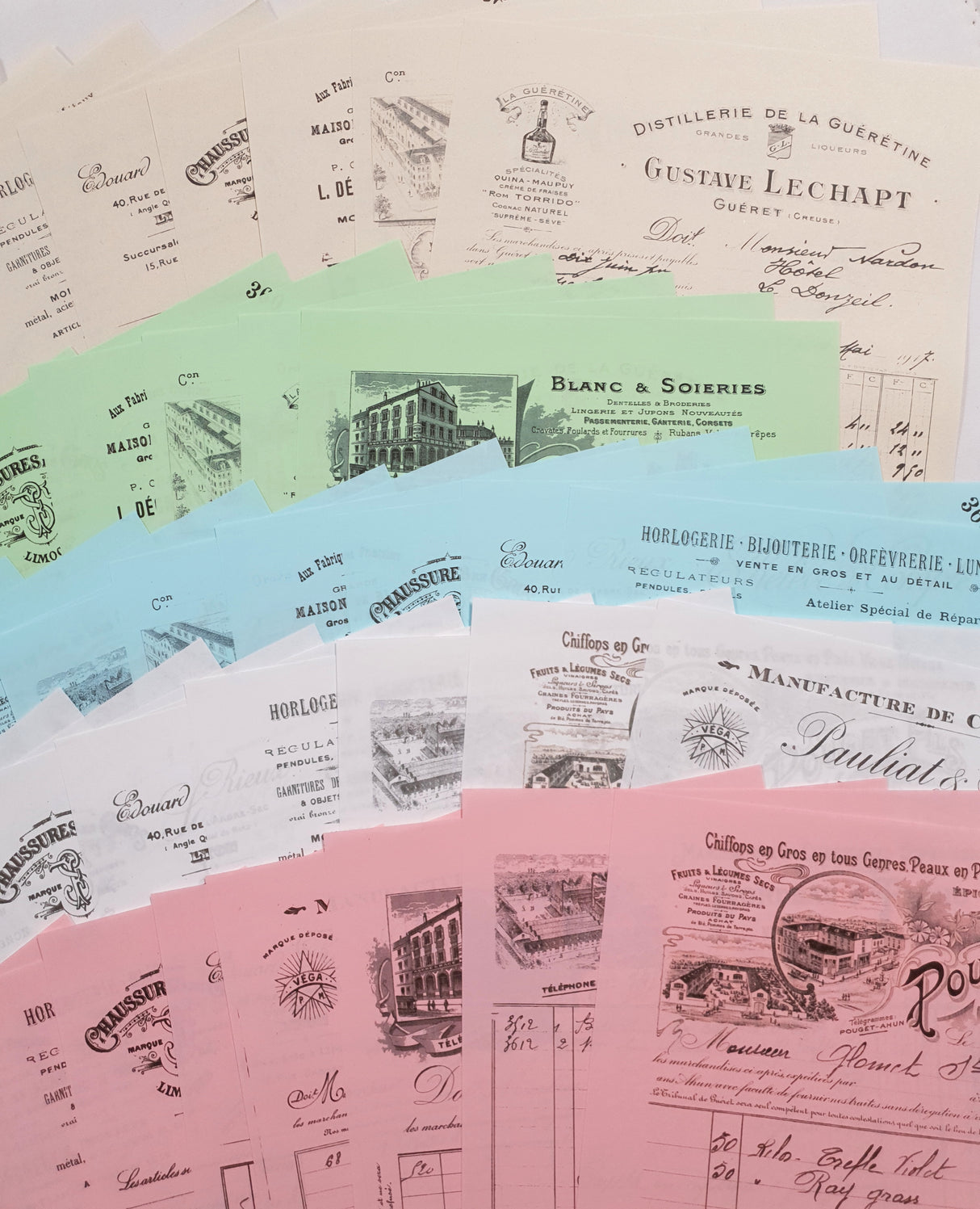 Faux Vintage Invoice - Mega Pack