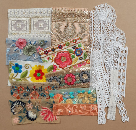 Lace & Trim Snippets Pack - 4001