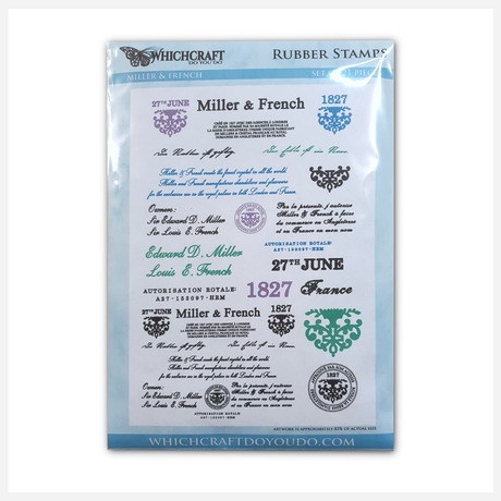 Whichcraft Stamp Set - Miller & French