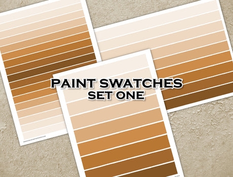 Paint Swatches - Set One - DI-10322 - Digital Download