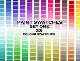 Paint Swatches - Set One - DI-10322 - Digital Download