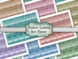 Fabric Labels - Set Three - DI-10237 - Digital Download