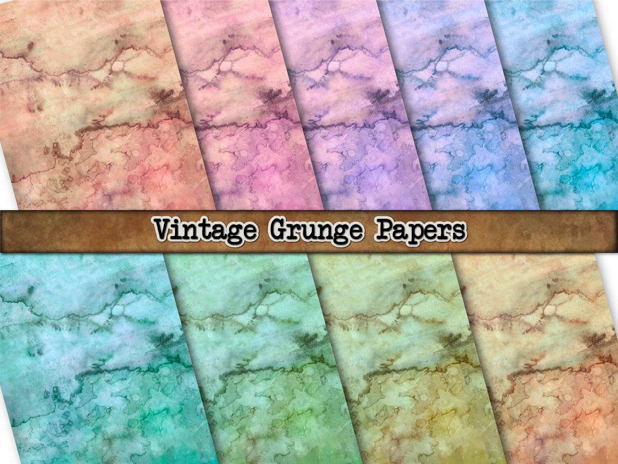 Vintage Grunge - Papers - DI-10249 - Digital Download